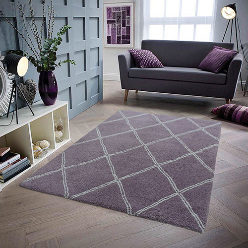 PATTERN-RUG-DOUBLE-TUFTED-SY22022(WS232P153)LIGHT-PURPLE